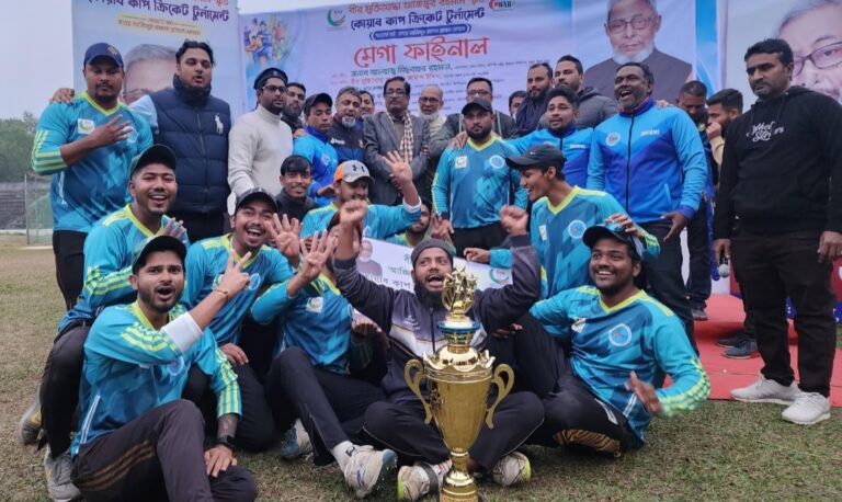 বীর মুক্তিযোদ্ধা আজিজুর রহমান স্মৃতি ক্রিকেট টুর্নামেন্টে খেলা পুরস্কার